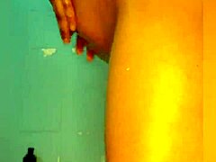 oily european babe ignites