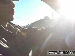 officer's intense backdoor gritty encounter