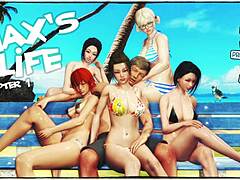 Maxs life cap 1 - la lenceria de mi madrastra y un masaje en los pies
