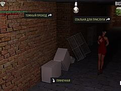 3D Cartoon Backdoor Game
