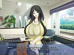 teasing stepsis with a hentai mirror massage