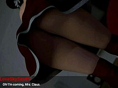 My 3D Hentai Crush on Mrs. Claus