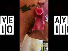 phooenixxx shines in soapy shower solo