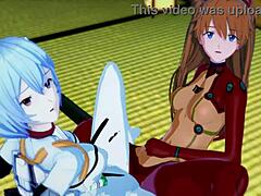Asuka and Reis in Juicy Sync