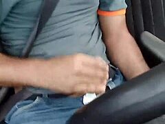 Man Enjoys Solo Intimate Time