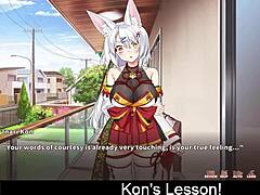 Fox girl dominates in this steamy game