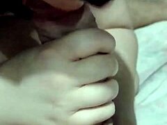 shaved teen thrills with tender touch