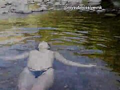 Brunette’s wet public Argentinian chaos