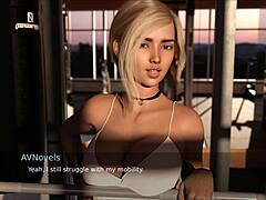 busty cartoon's hot gameplay thrill