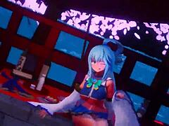 Konosuba's Horny Sex Party Animation With Big Tits And Intense Fucking.