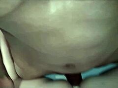 Tight wet pussy rides boyfriend's dick with ease