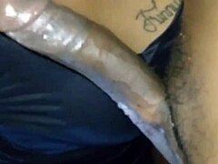 Black beauty in hot action