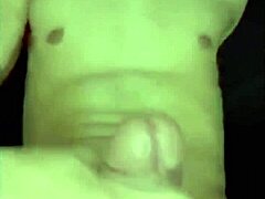 gay man’s intense solo climax moment
