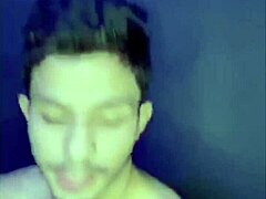 gay man’s intense solo climax moment