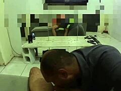 Coworker's Intimate Moment After Beers