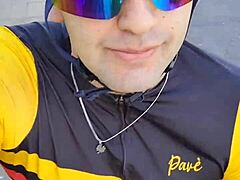 Gay Cyclist's Sizzling Ride