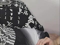 blonde teen's deep moonlit thrill