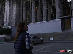 European MILF gets slammed POV