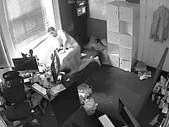 Bold moves in office encounter