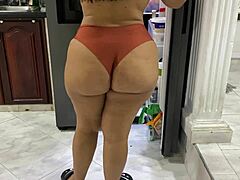 Naked market trip with stepmother