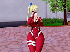 Lucy's 3D Hentai Curves Shine