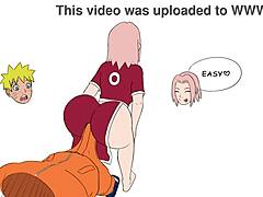 sakura and other sluts in hentai