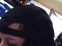 Stunning Girl’s BBC Throat Play