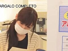 Japanese milf's intense facial
