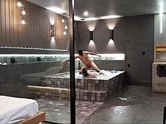 Amateur’s Intense Motel Shower Clash
