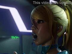 Samus Aran in Rule 34 action