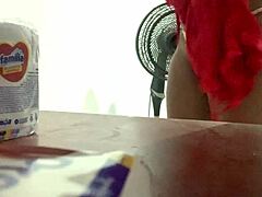 Stepmom goes wild on cam