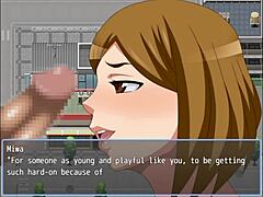 milf’s sneaky alley suck in hentai game part 5