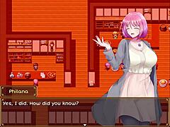 Perverted Client Grabs Waitress Boobs in Anime