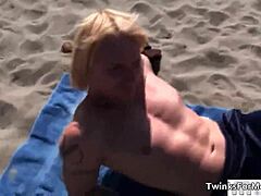 Blond Guy Explores Surprise Gay Action