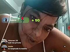 Brazilian Beauty's Webcam Tease