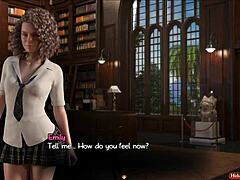 Nadia’s Library Fuck In 3D Anime
