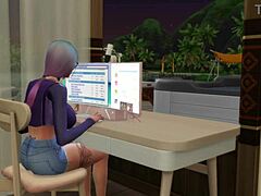 Curves Bounce in Sultry Sims Adventure