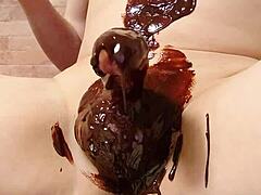 my japanese gay banana chocolate cooking fun