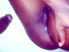 Amateur's Bold Ebony Drama