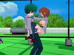 my intense hentai sex with ochako
