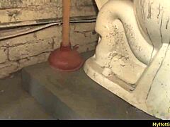 interracial duo's hot glory hole scene