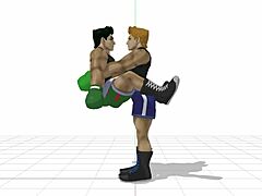 Yaoi video: Little Mac gets punched
