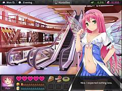 Flirty HuniePop girl-next-door vibes