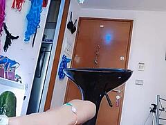 Asian wife takes big dick