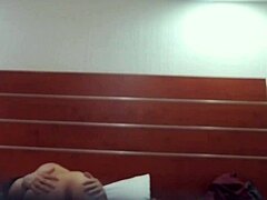 My hidden camera caught my latina friend naked