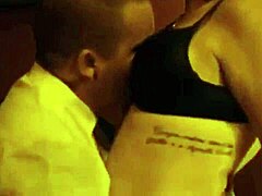 Gay hotel room action caught