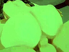3D sex with big tits action
