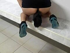 Public Shower Shaved Intimacy Rush