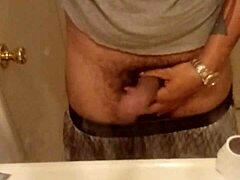 Cheeky Spanish stud teases cock for camera solo