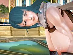 3D animated game with busty babes and demons